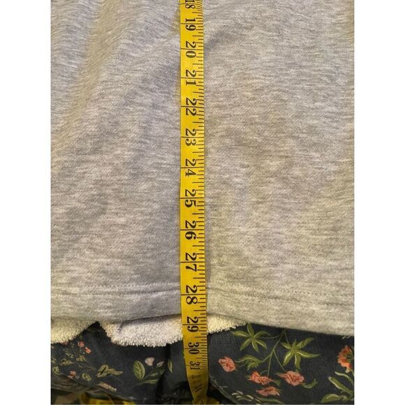 Blair Women's Embroidered Crewneck Long Sleeve Pullover Sweatshirt Gray Large - Picture 10 of 13